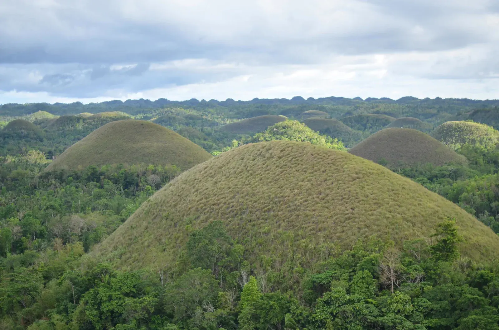 Chocolate Hills viewing deck in Carmen, Bohol