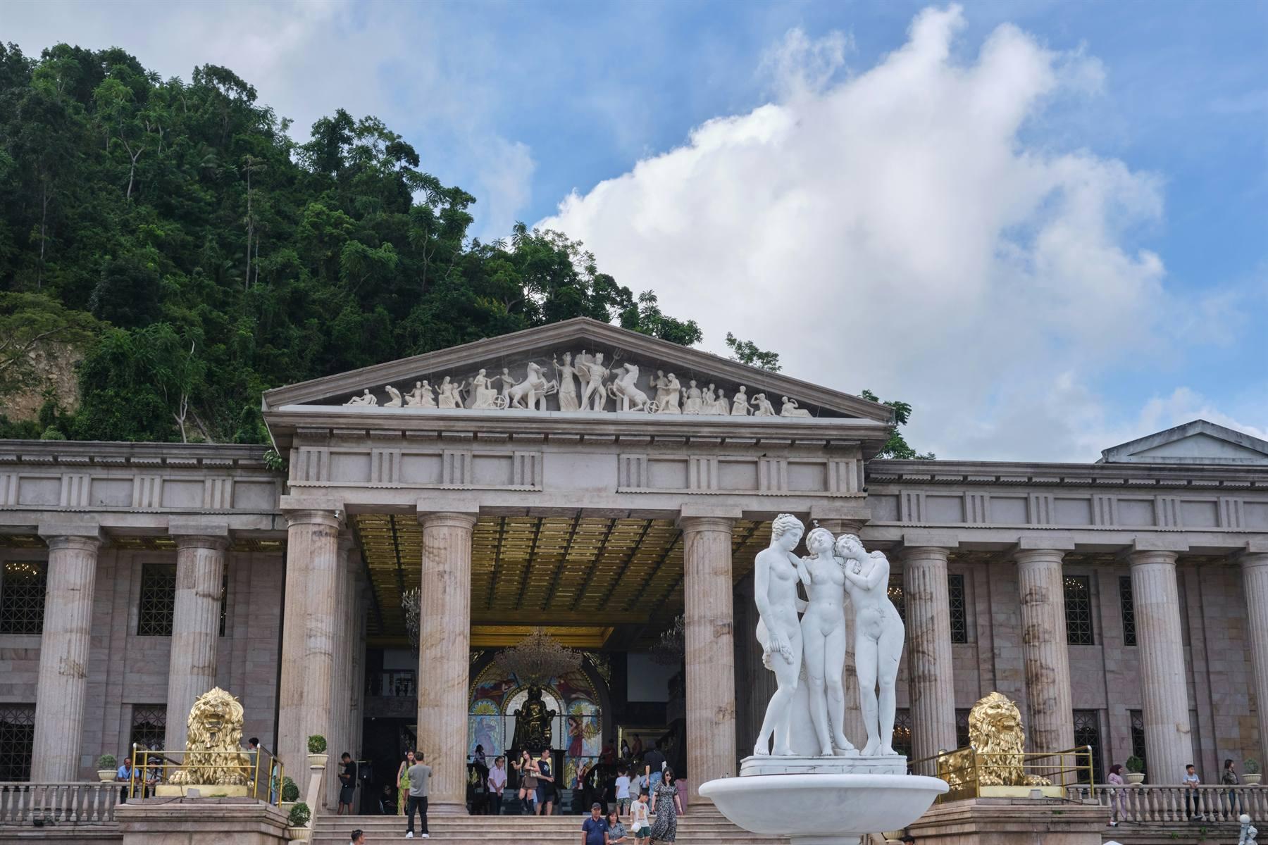 Temple of Leah and hilltop viewpoints above Cebu City